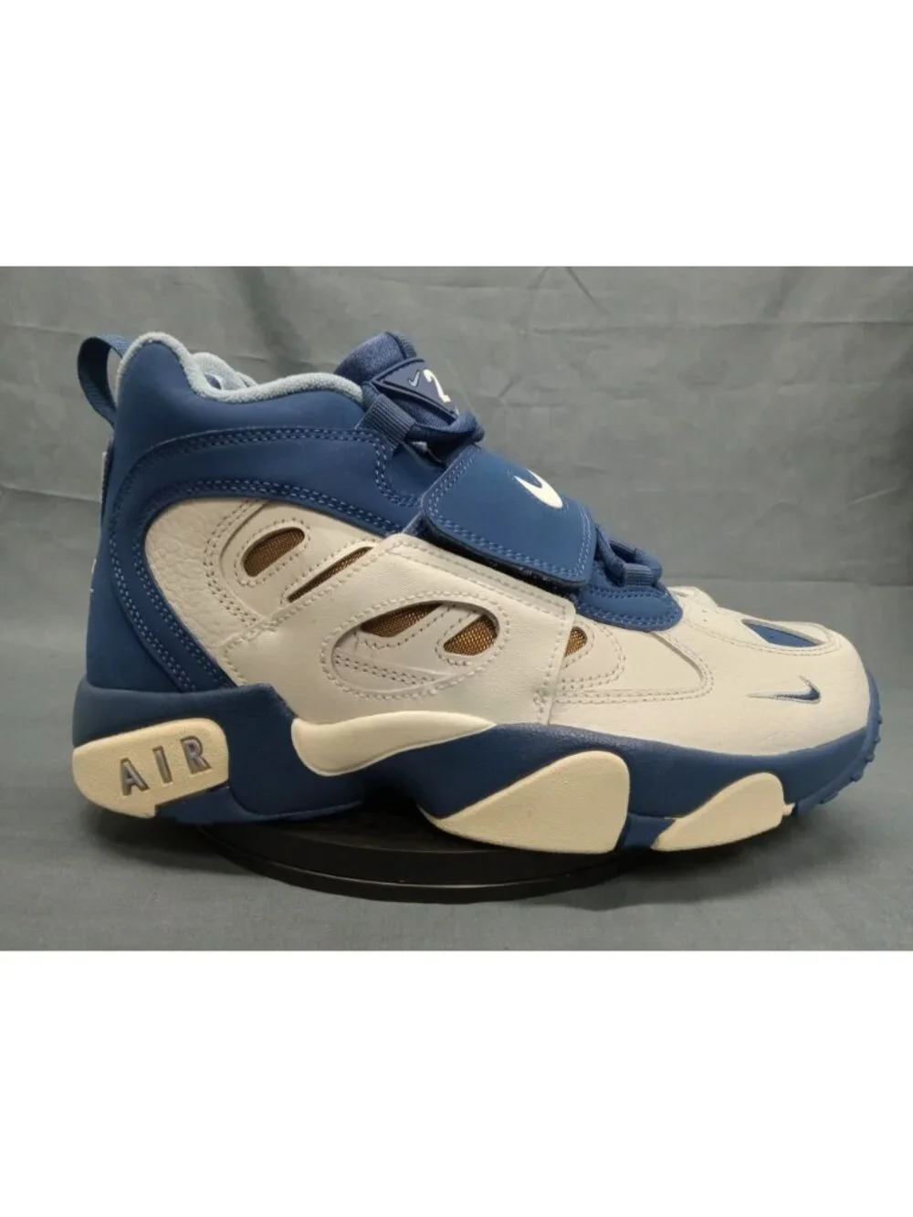 Nike Air Diamond Turf 2 (GS) Sneaker Mystic Navy Grey Boys Size 6 NEW IN BOX!
